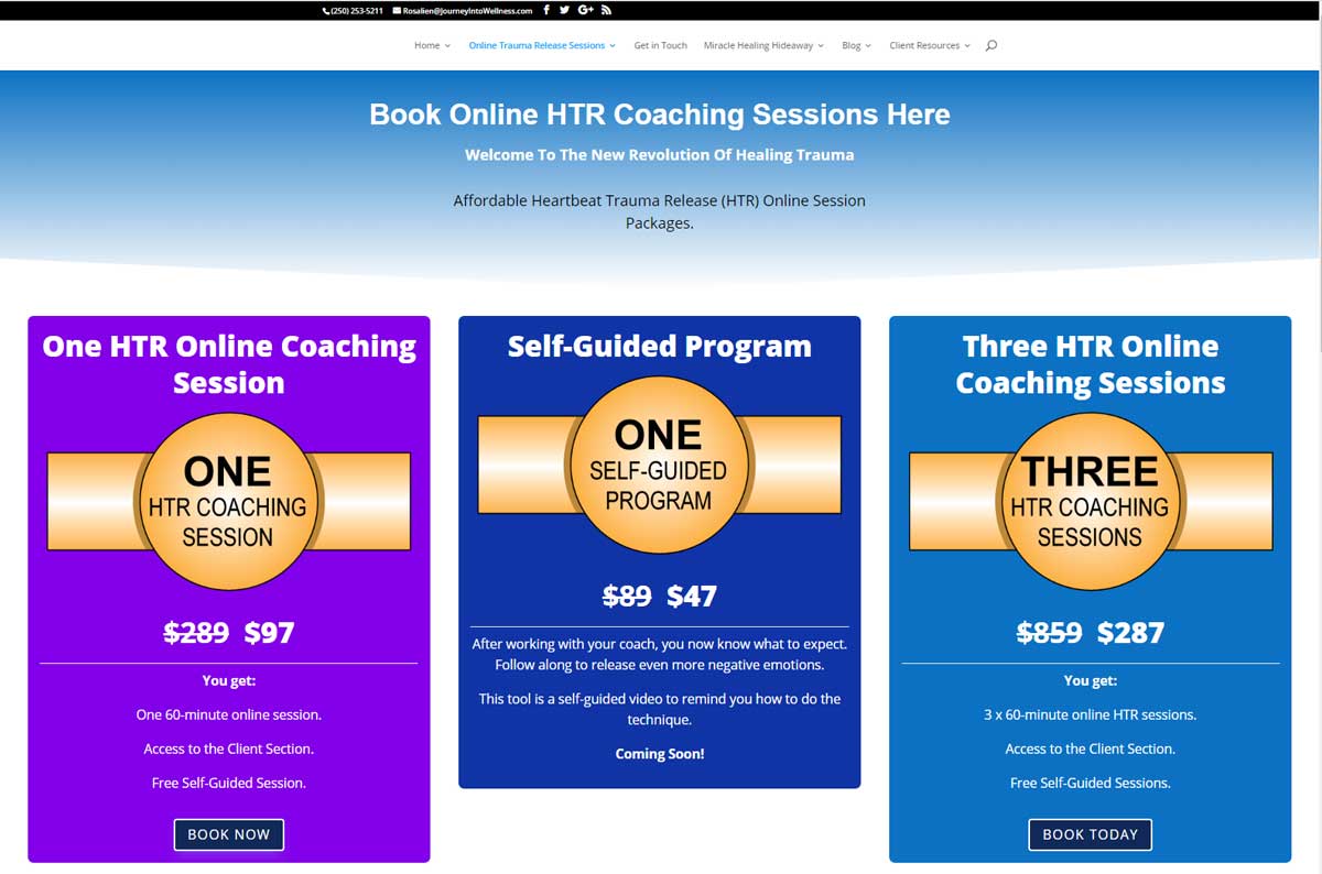 Book Online HTR Coaching Sessions